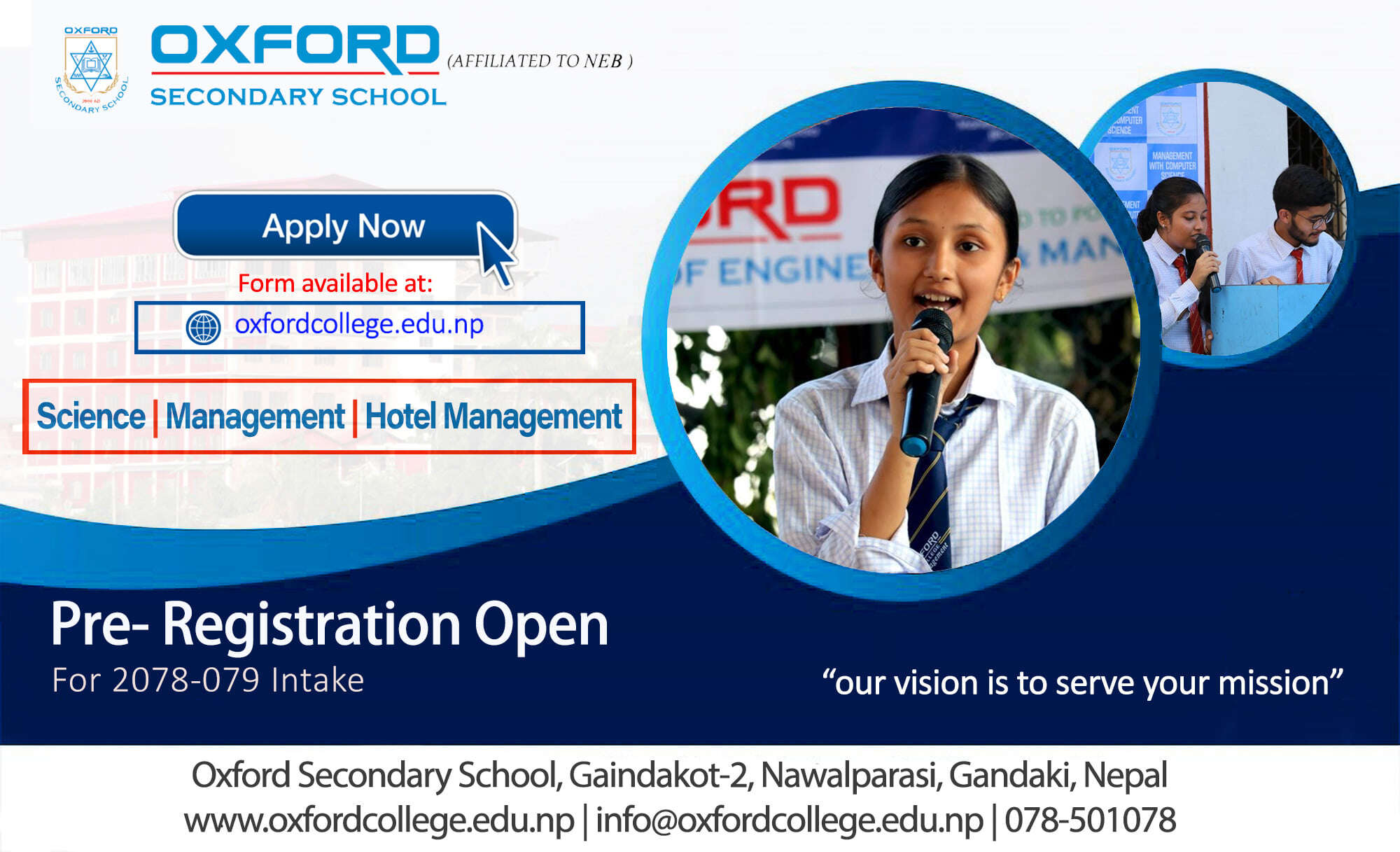 Oxford Secondary School (+2)