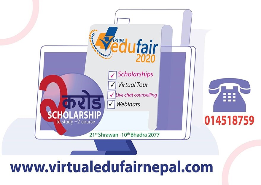 Nepal’s Largest Virtual Education Fair declares 2 crores scholarship